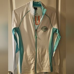 Harley synthetic full-zip (new w/tags)